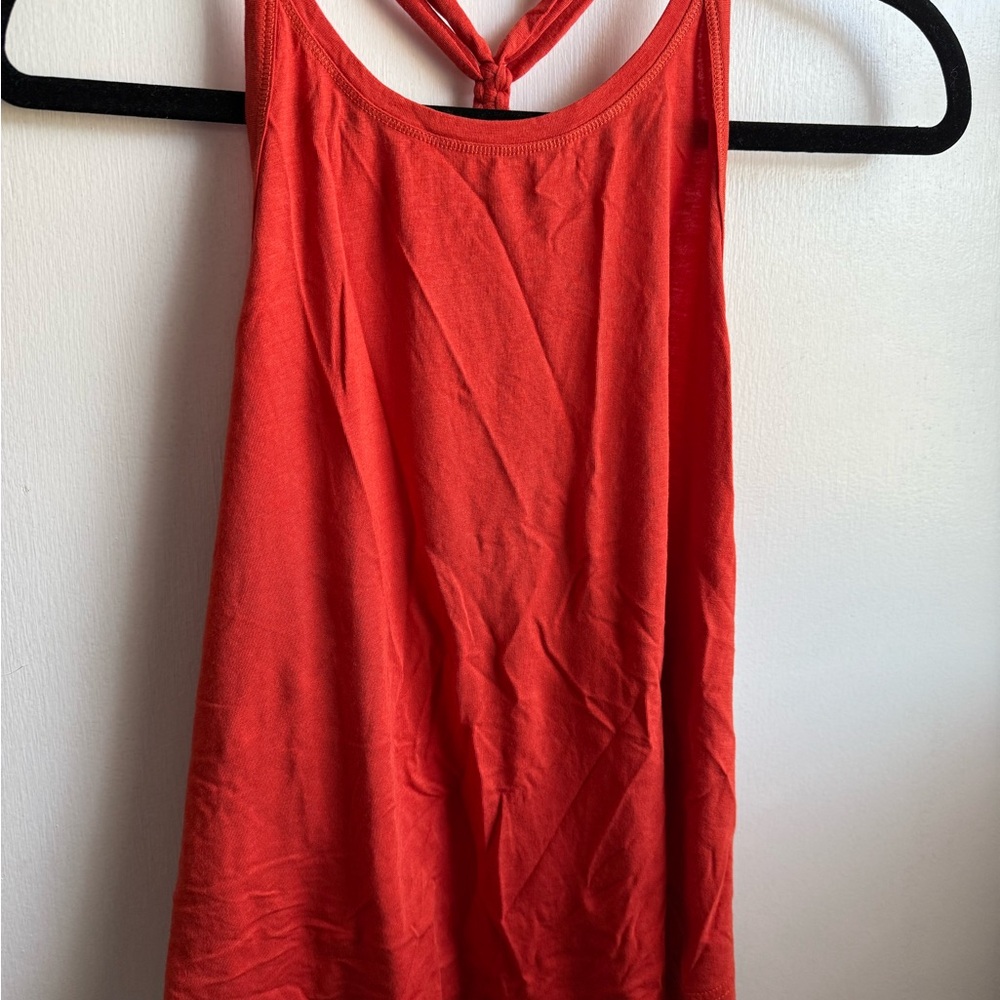 Free People Bold Red Top